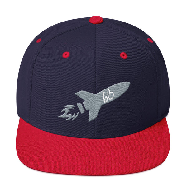bb Rocket Logo Snapback Hat