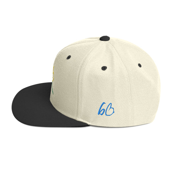 bb Mountains Logo Snapback Hat