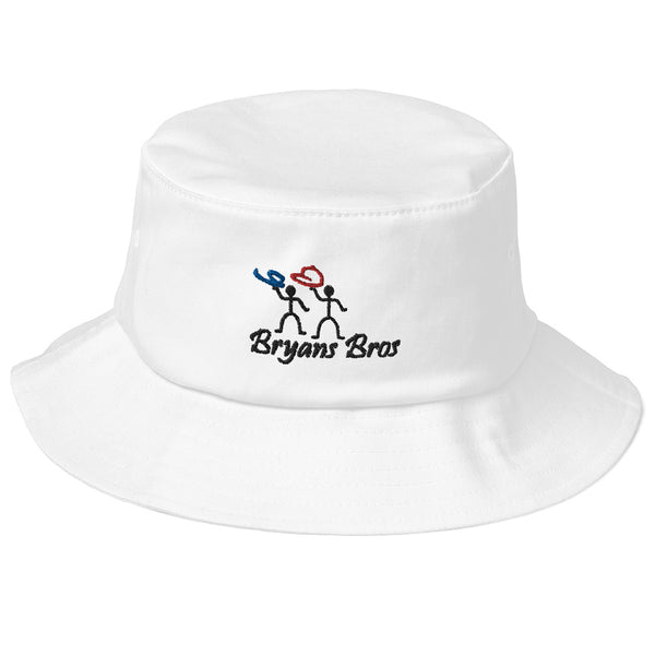 Bryans Bros Stickmen Logo Old School Bucket Hat