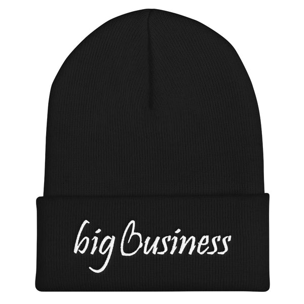 Big Business Cuffed Beanie