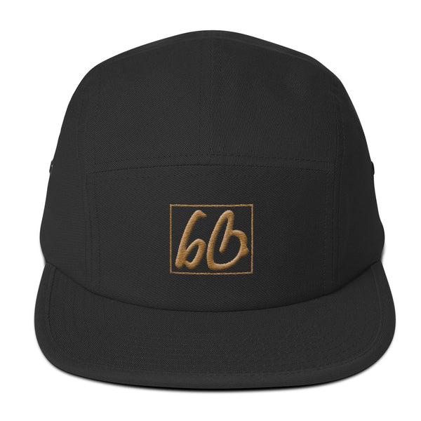 bb 3 D Puff Box Logo Five Panel Hat