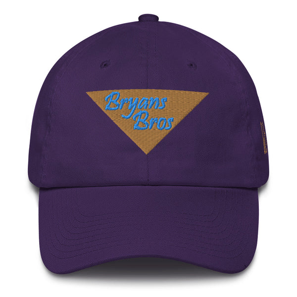 Upside Down Triangle Bryans Bros Logo Cotton Dad Hat