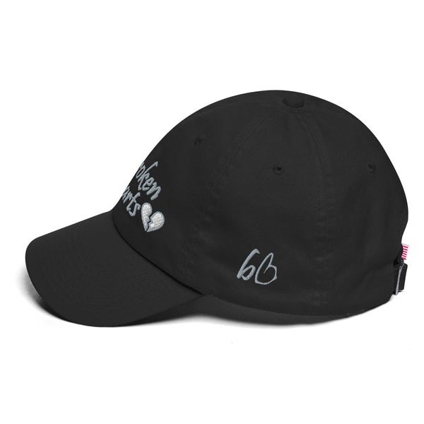 Broken Hearts Cotton Dad Hat