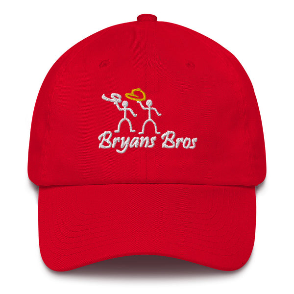 Bryans Bros Stickmen Logo Cotton Dad Hat