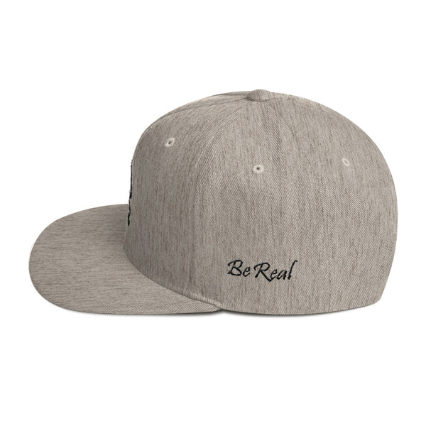 bb Logo On The Side Snapback Hat