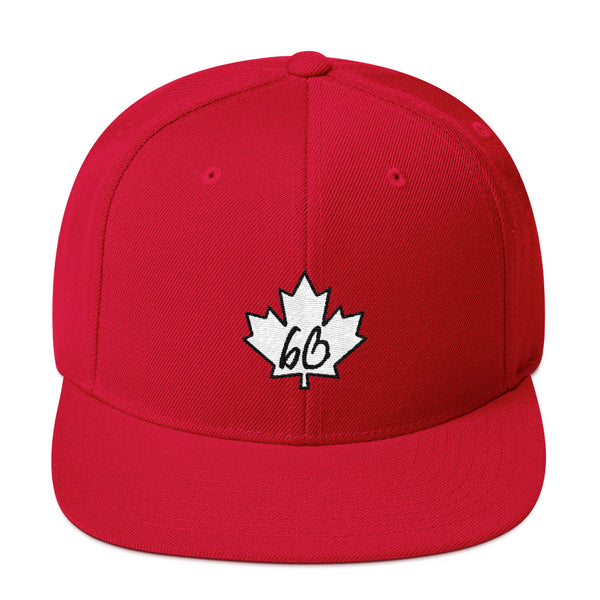 bb Maple Leaf Snapback Hat