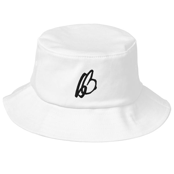 b On b Logo Old School Bucket Hat