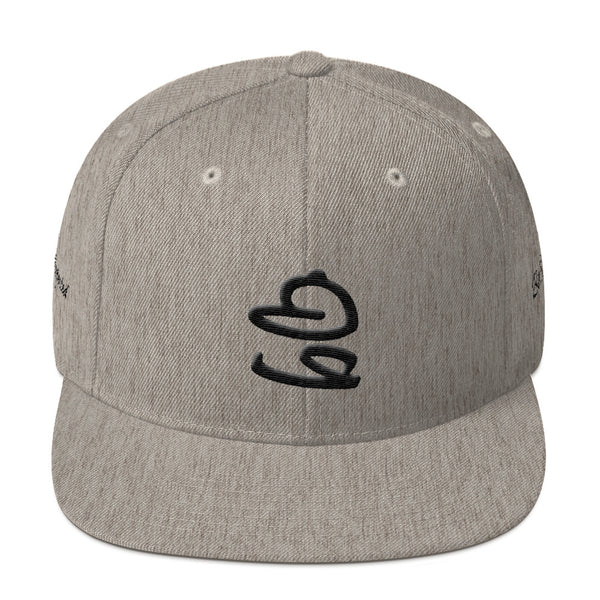 bb Logo On The Side Snapback Hat