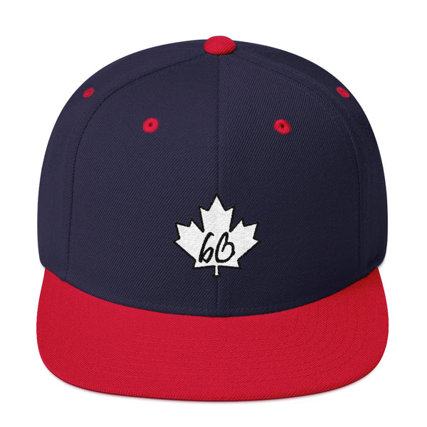 bb Maple Leaf Snapback Hat