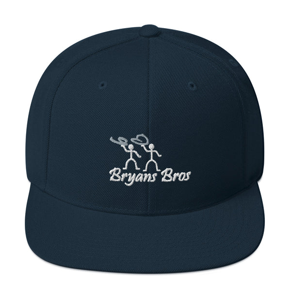 Bryans Bros Stickmen Logo Snapback Hat