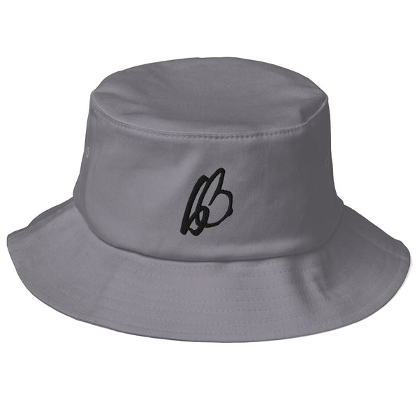 b On b Logo Old School Bucket Hat