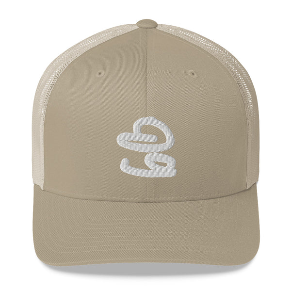 bb Logo On The Side Trucker Hat