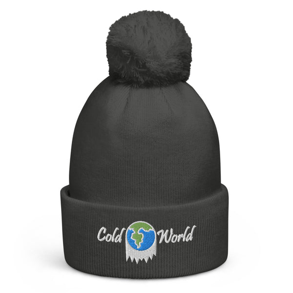 Cold World Pom Pom Beanie