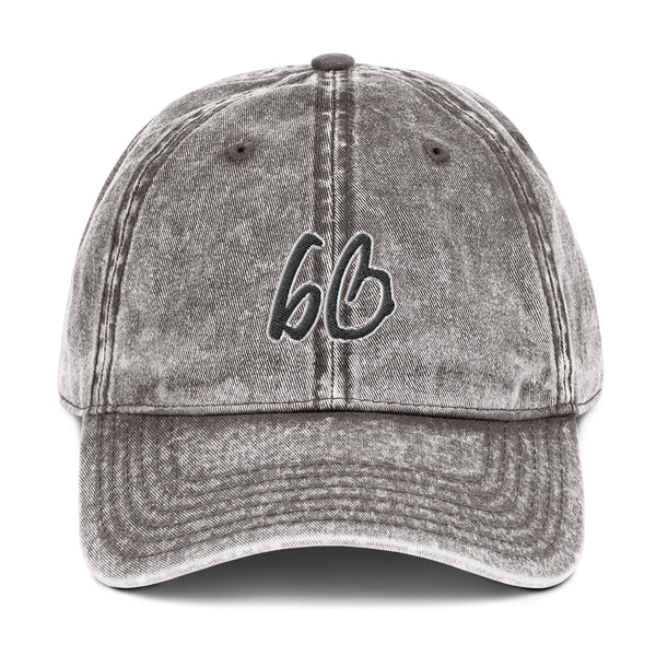 bb Logo Vintage Cotton Twill Dad Hat