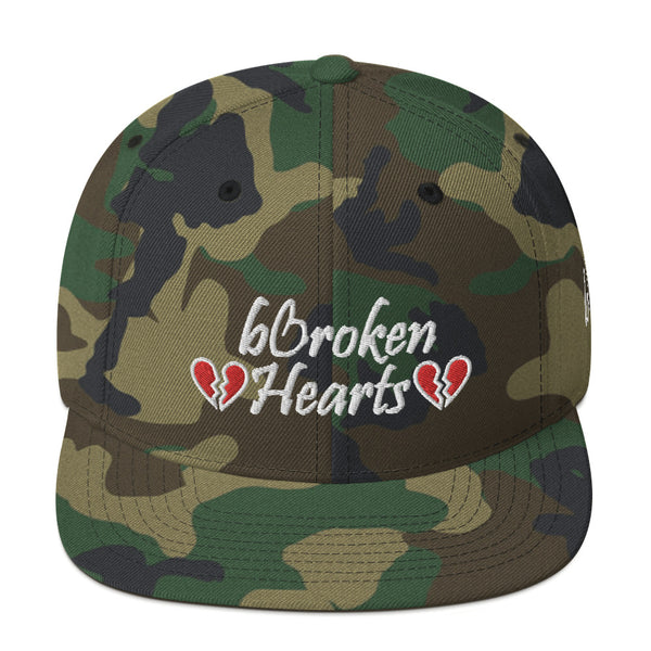 Broken Hearts Snapback Hat