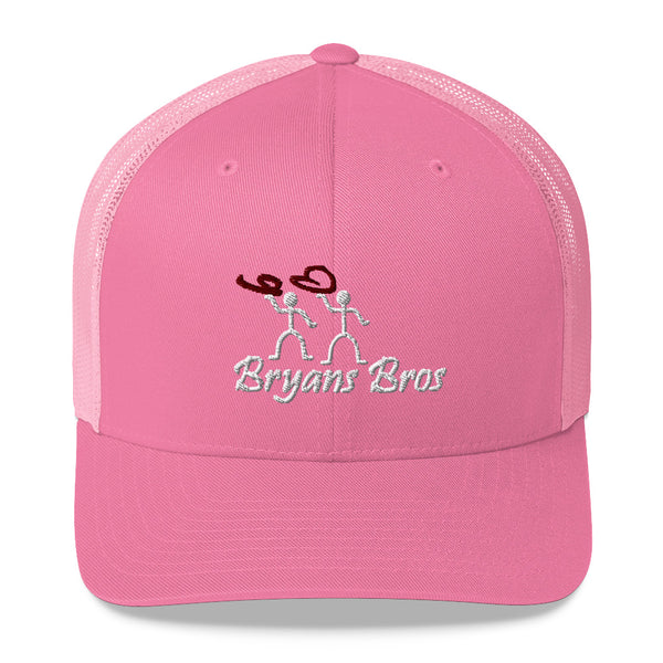 Bryans Bros Stickmen Logo Trucker Hat