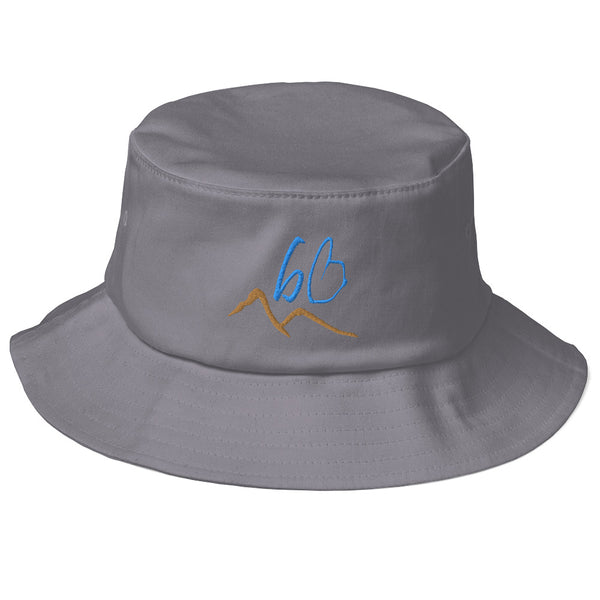 bb Mountains Logo Old School Bucket Hat