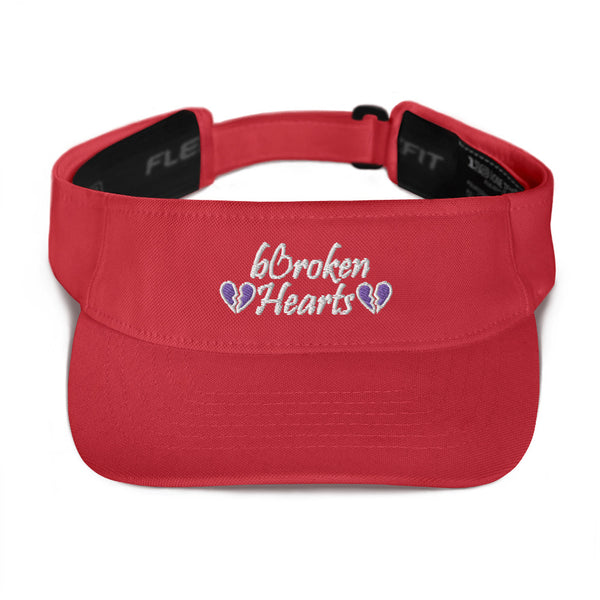 Broken Hearts FlexFit Visor