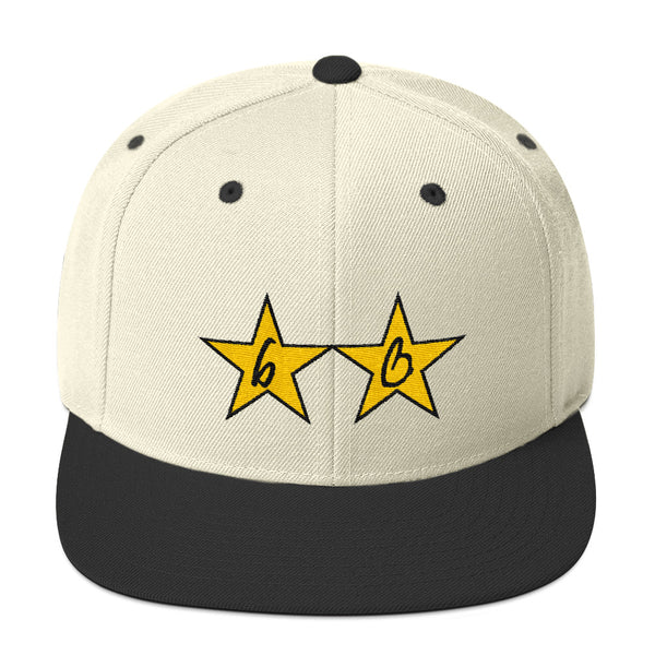 bb Gold Stars Snapback Hat
