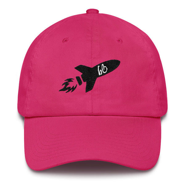 bb Rocket Logo Cotton Dad Hat