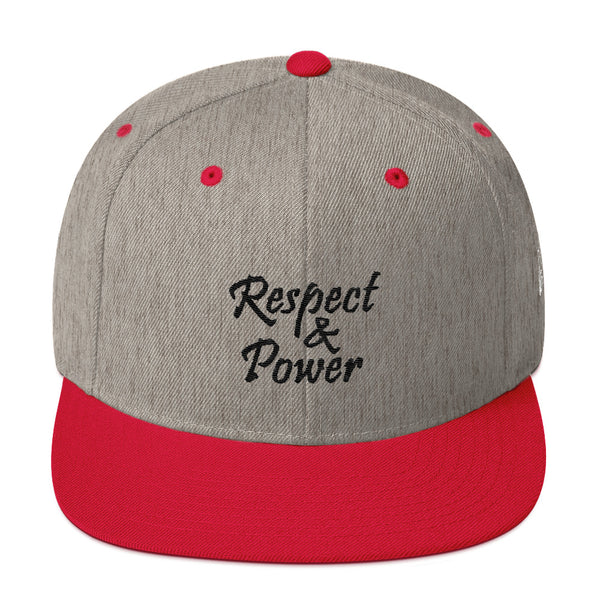 Respect & Power Snapback Hat