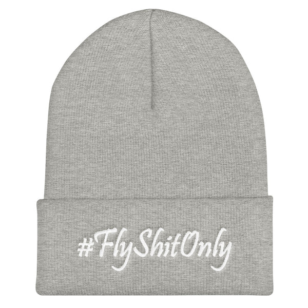 #FlyShitOnly Cuffed Beanie