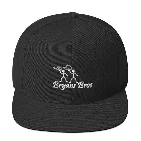 Bryans Bros Stickmen Logo Snapback Hat