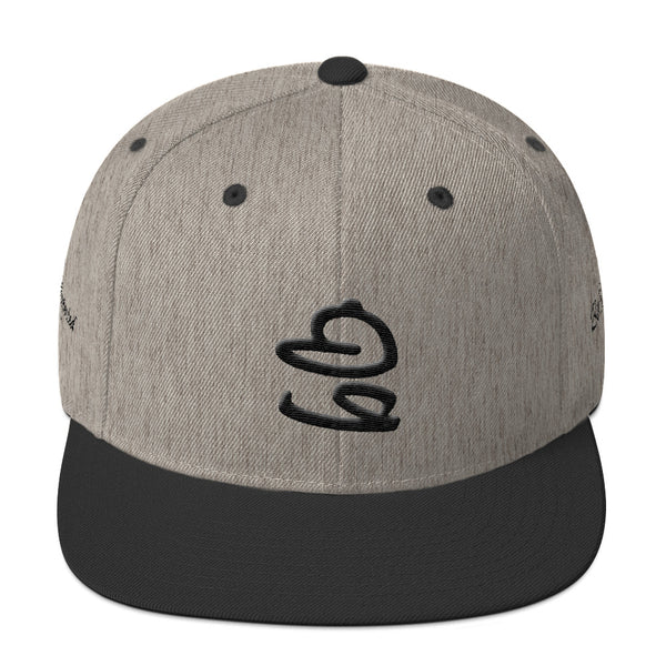 bb Logo On The Side Snapback Hat