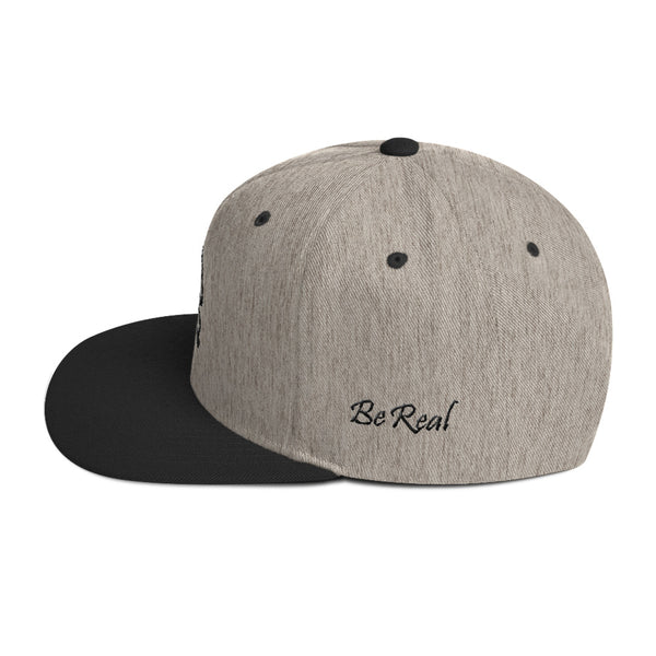 bb Logo On The Side Snapback Hat
