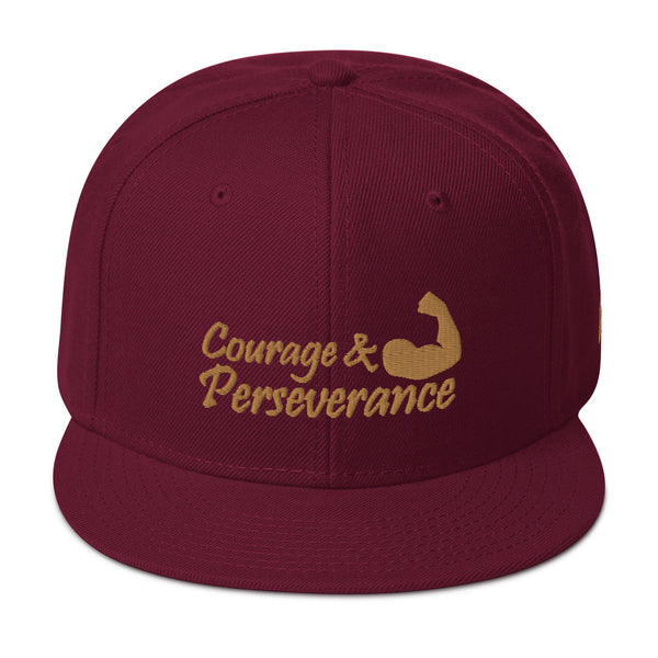 Courage & Perseverance Snapback Hat