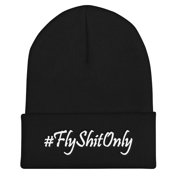 #FlyShitOnly Cuffed Beanie