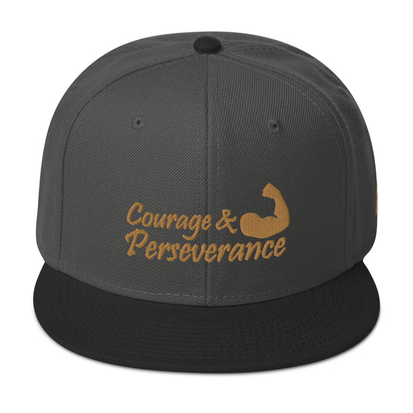 Courage & Perseverance Snapback Hat