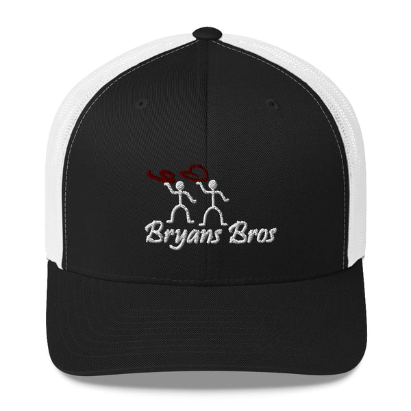 Bryans Bros Stickmen Logo Trucker Hat
