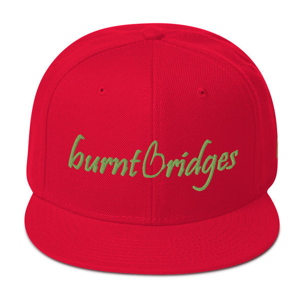 Burnt Bridges Snapback Hat