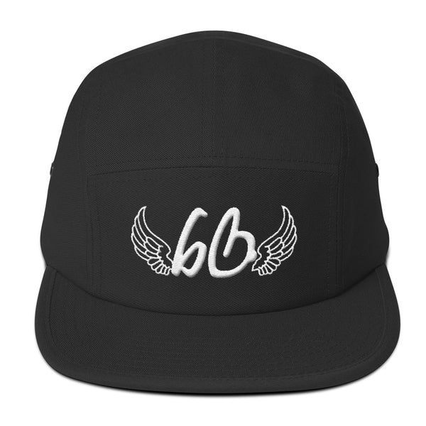 bb With Angel Wings Five Panel Hat