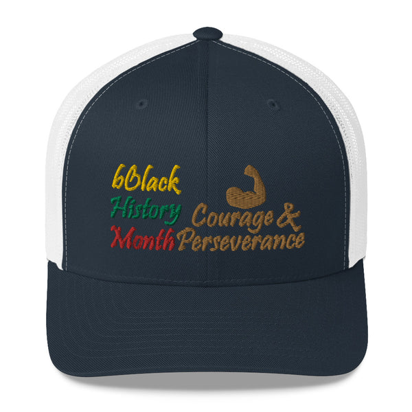 BHM Courage & Perseverance Trucker Hat