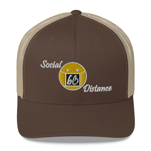 Social Distance Trucker Hat