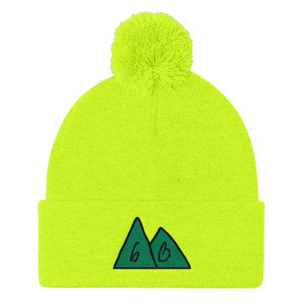 bb On An Island Pom Pom Knit Beanie