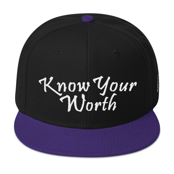 Know Your Worth Snapback Hat