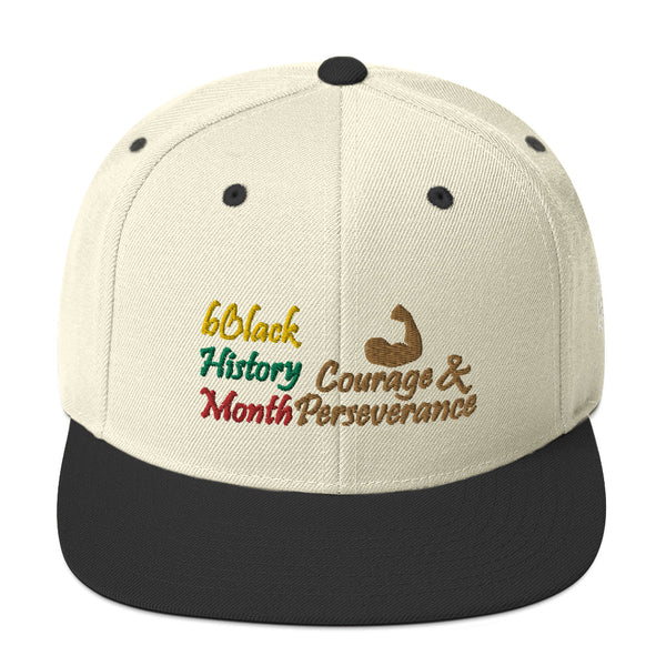 BHM Courage & Perseverance Snapback Hat