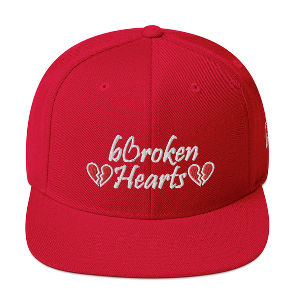 Broken Hearts Snapback Hat