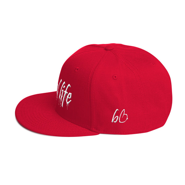 Real Life Snapback Hat