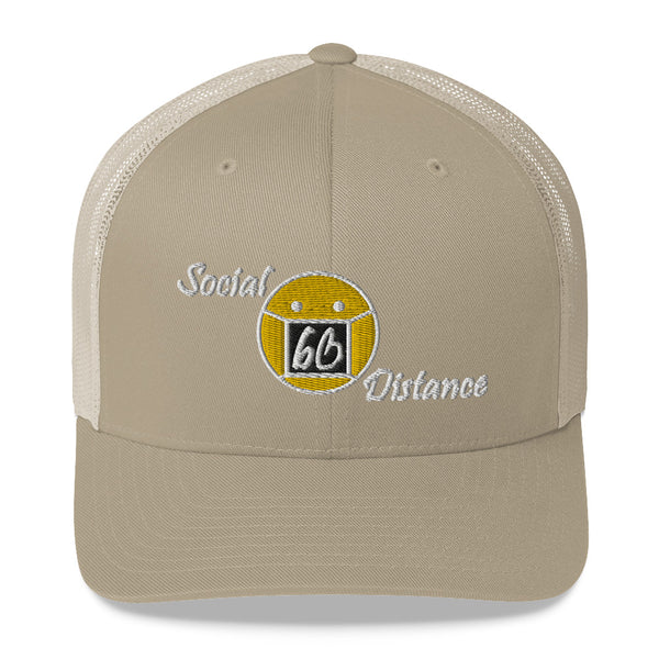 Social Distance Trucker Hat