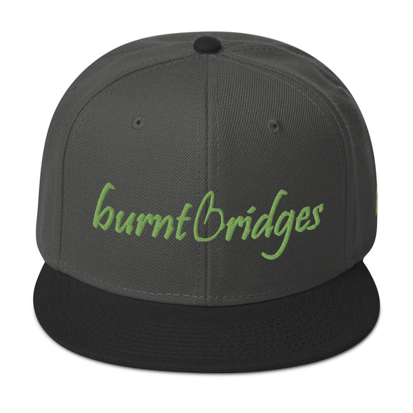 Burnt Bridges Snapback Hat