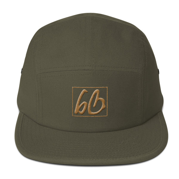 bb 3 D Puff Box Logo Five Panel Hat