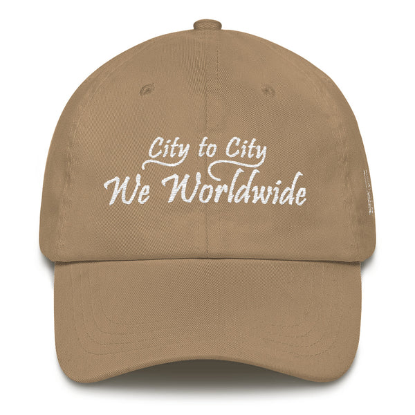 City To City We Worldwide Dad Hat