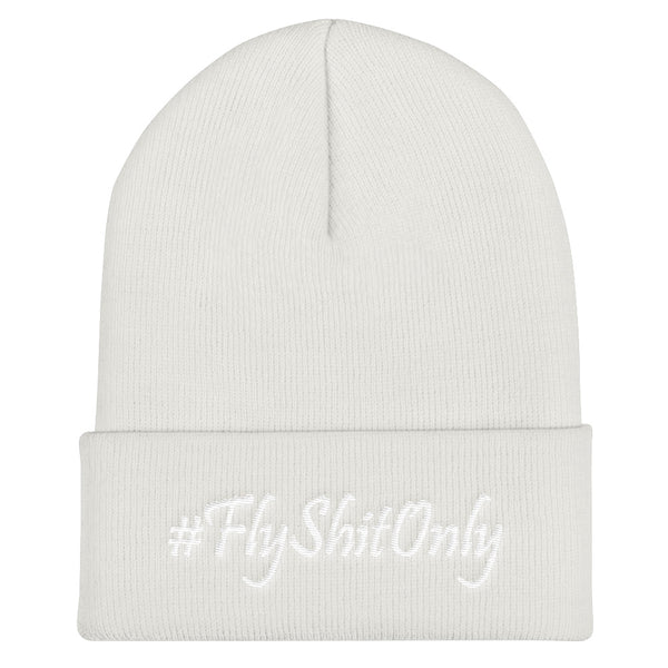 #FlyShitOnly Cuffed Beanie
