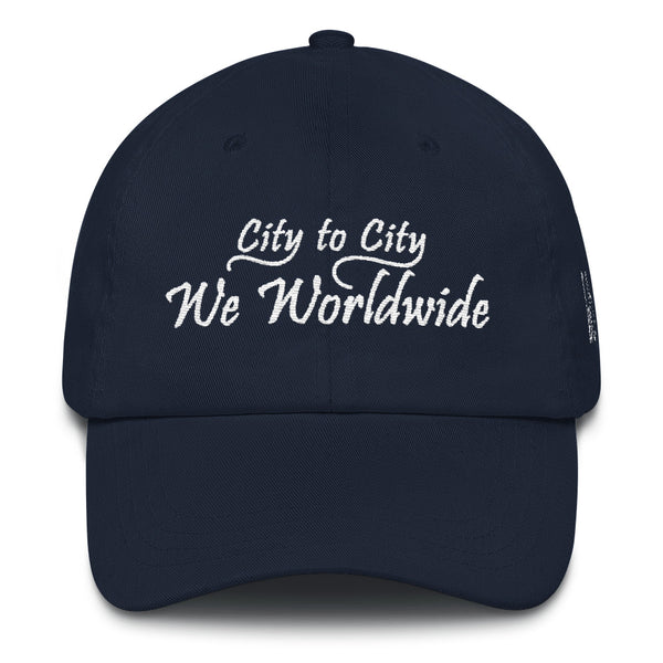 City To City We Worldwide Dad Hat