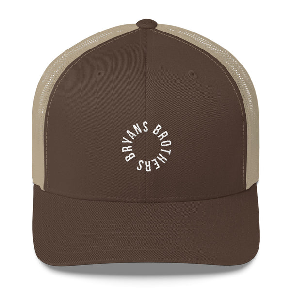 Bryans Brothers Circle Logo Trucker Hat