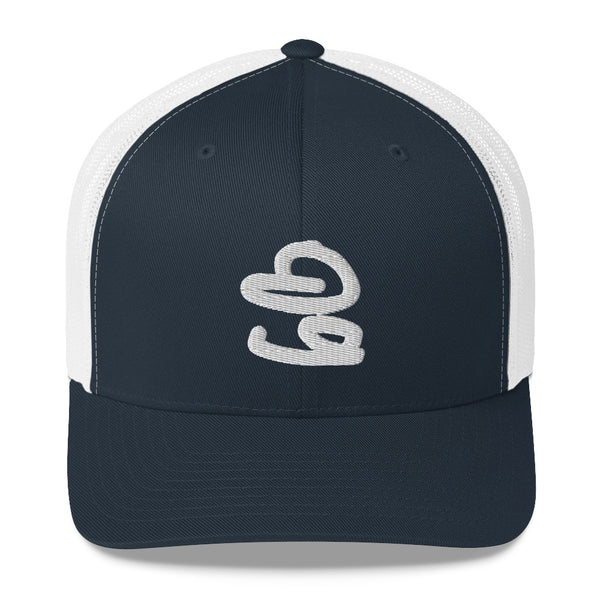 bb Logo On The Side Trucker Hat